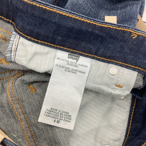 Levi's Bootcut Curvy Jeans Women Size 4 Faded Denim Blue Cotton NWT - Picture 4 of 5